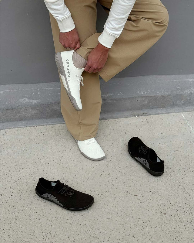 Barfußschuhe und Socken