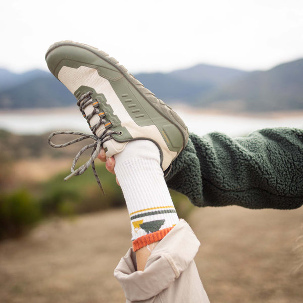 Khaki/Orange || Barefoot