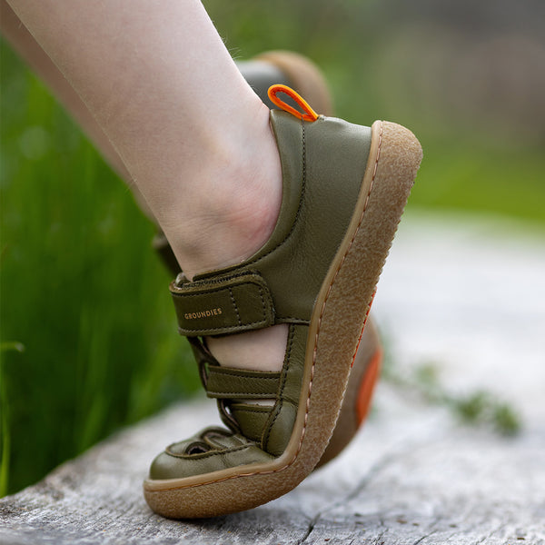 Khaki/Orange