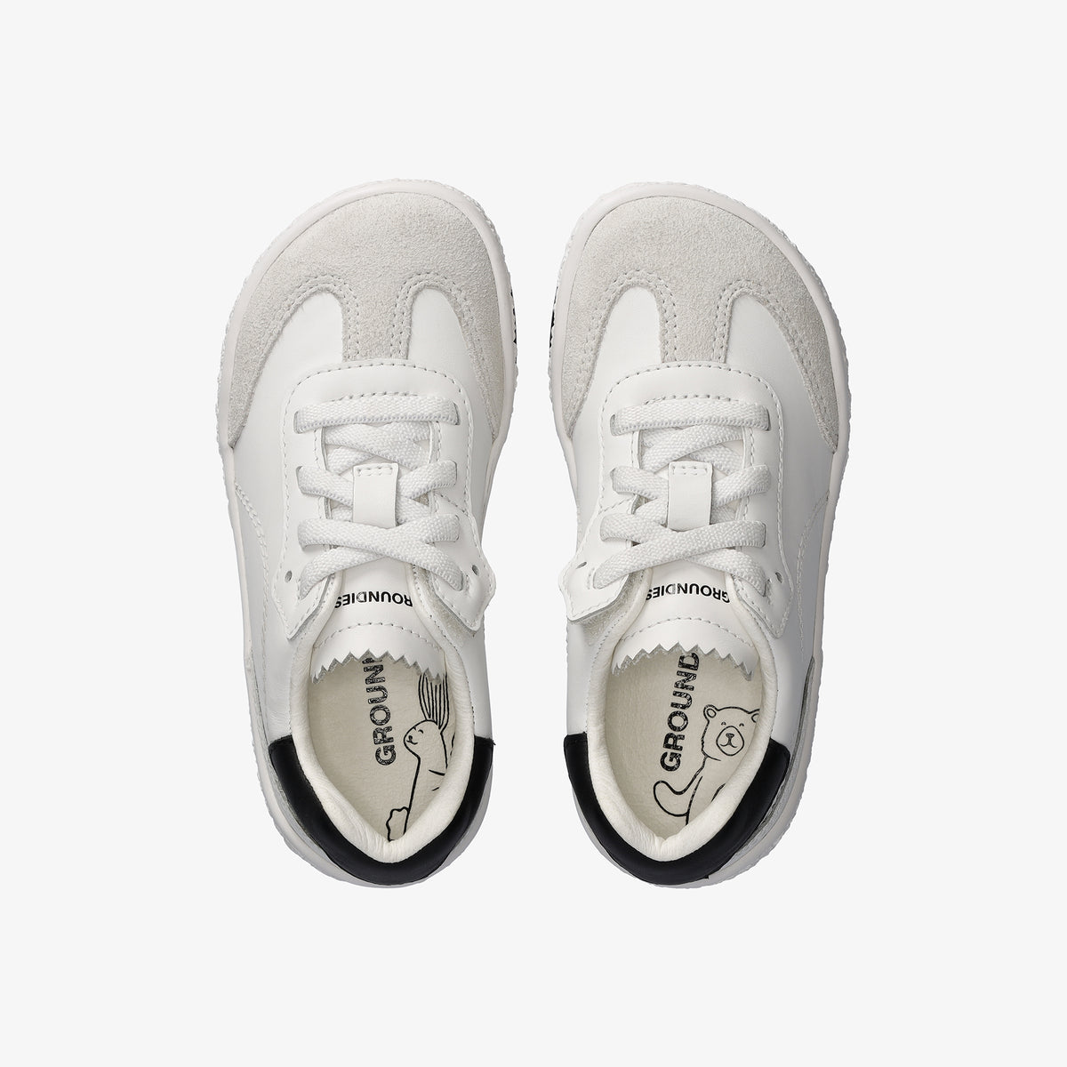 Off-White/Black || Barefoot