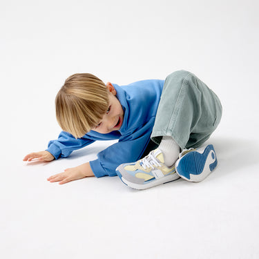 Lemon Cream/Sky Blue || Barefoot