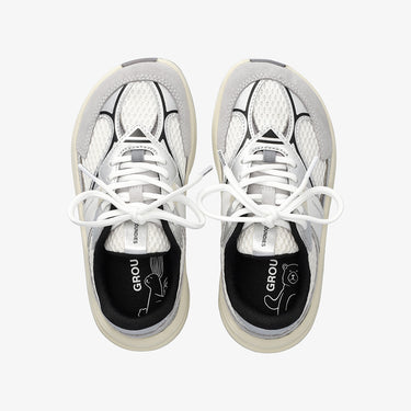 White/Silver/Black || Barefoot