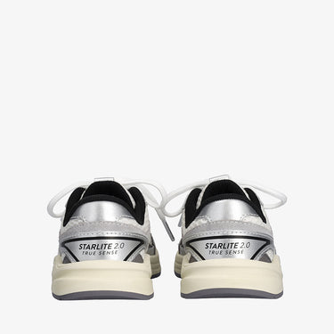 White/Silver/Black || Barefoot