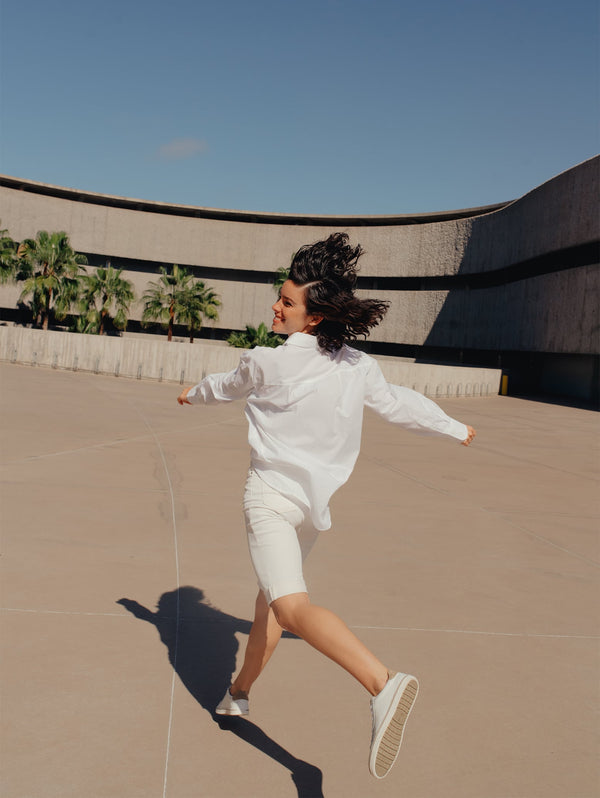 White/Beige || Barefoot