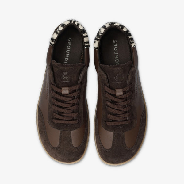 Espresso/Zebra || Barefoot