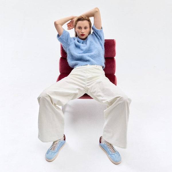 Sky Blue/Bordeaux || Barefoot