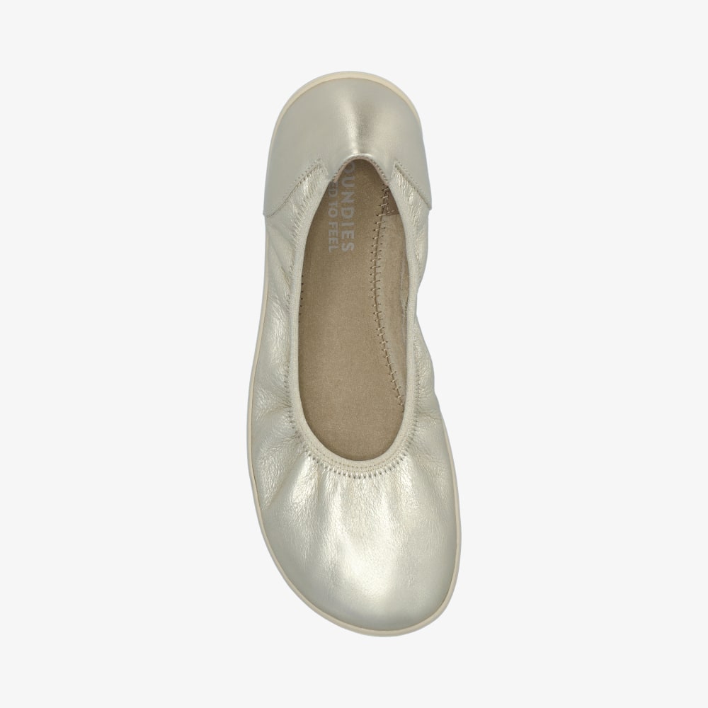 Champagne (metallic) || Barefoot