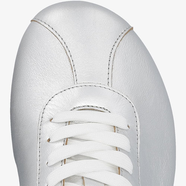 Metallic Silver || Barefoot