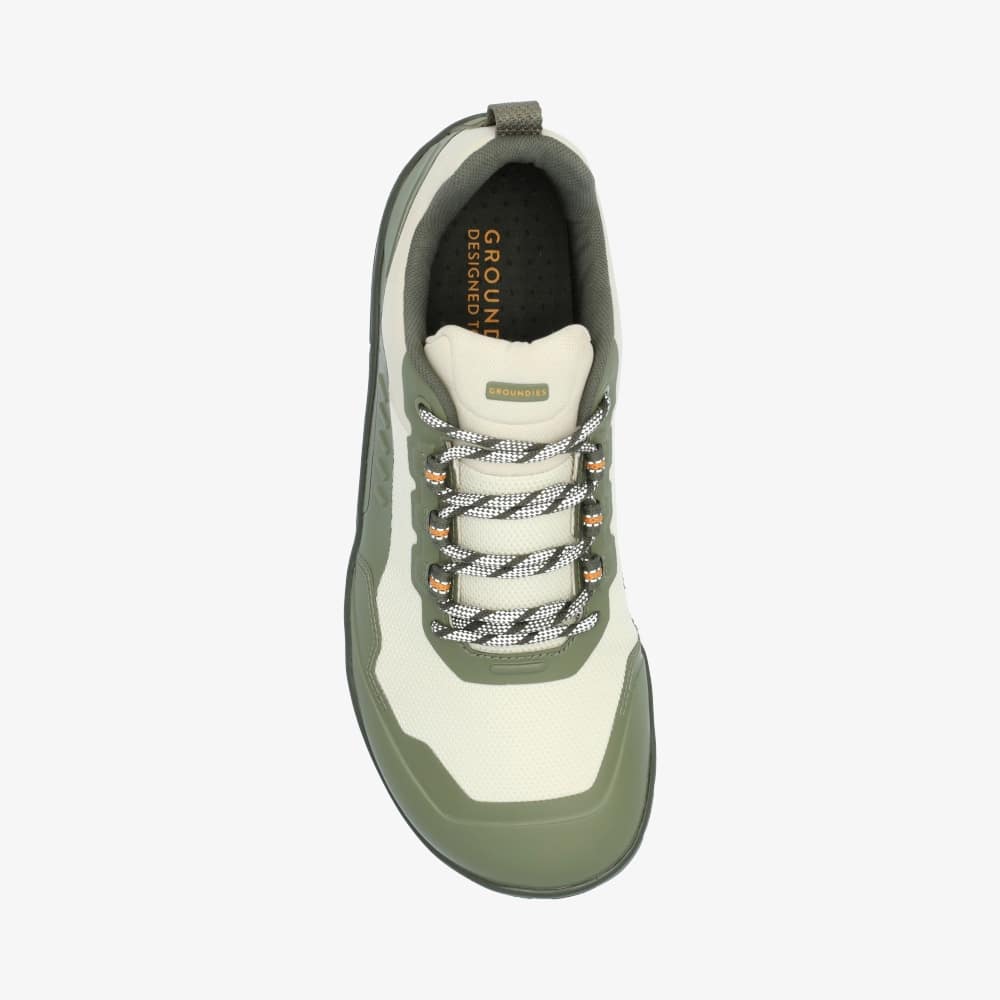 Khaki/Orange || Barefoot
