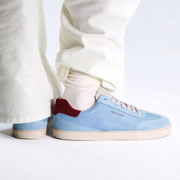 Sky Blue/Burgundy || Barefoot