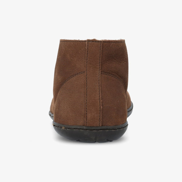 Dark brown || Barefoot