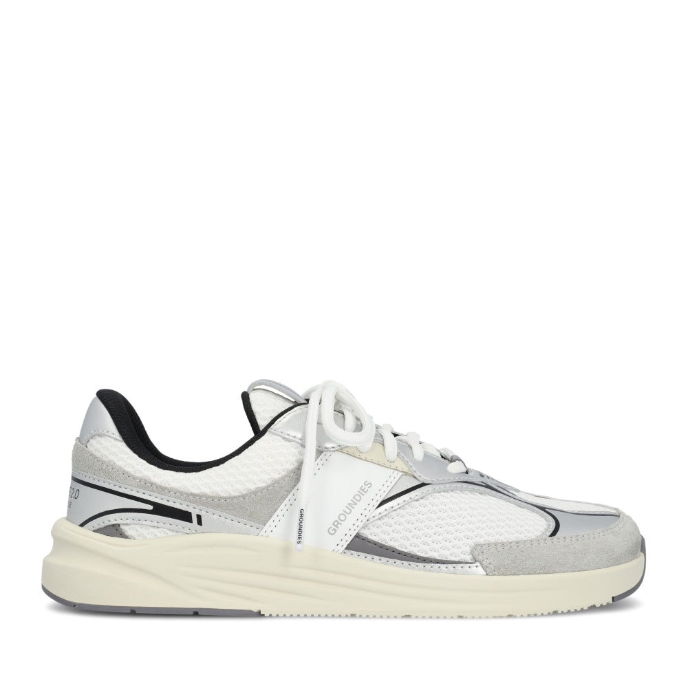 White/Silver/Black || Barefoot