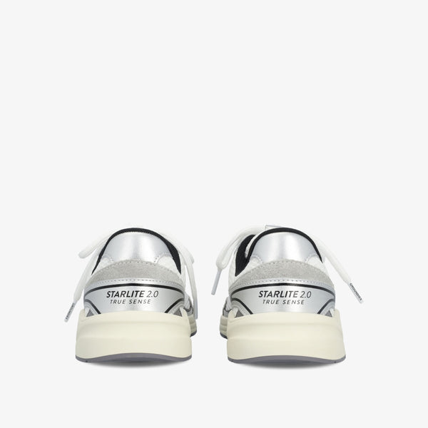 White/Silver/Black || Barefoot