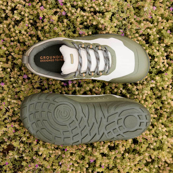 Khaki/Orange || Barefoot