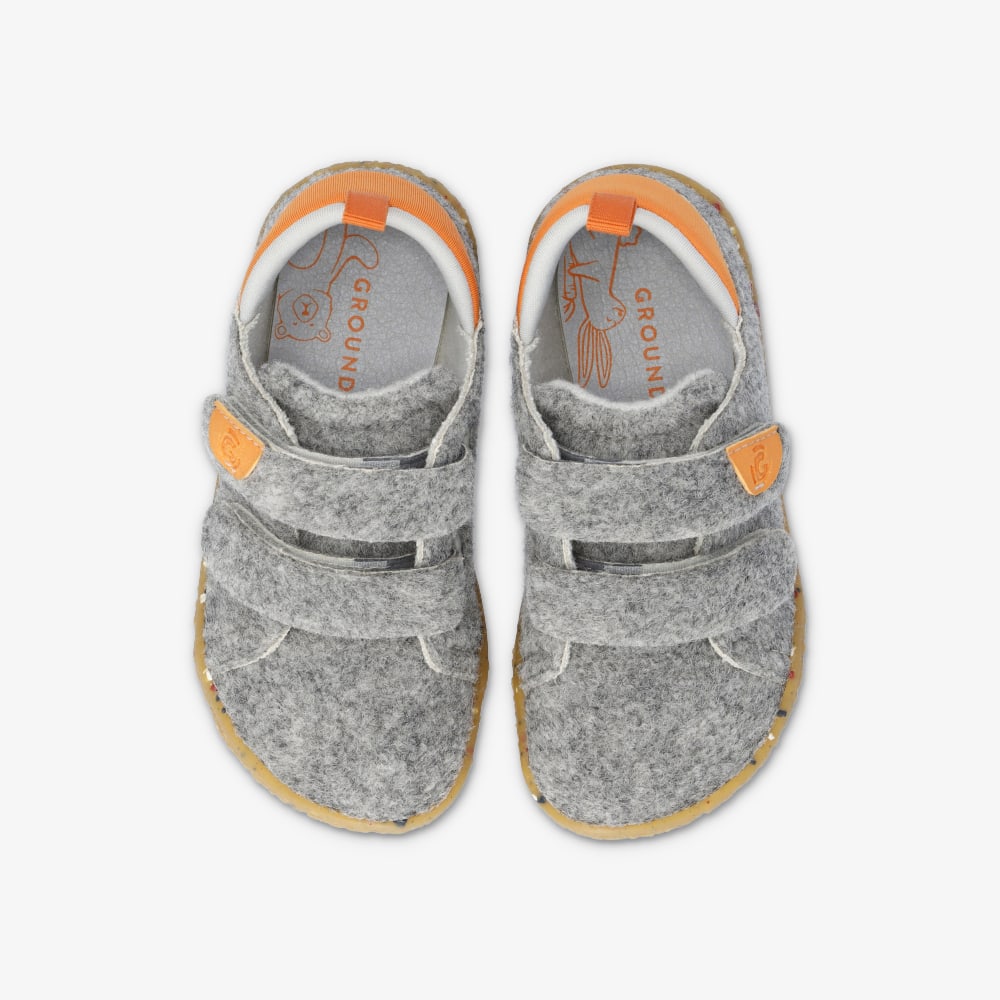 Stone/Orange || Barefoot