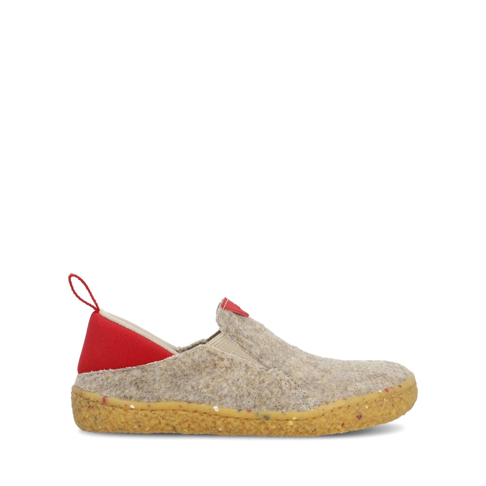 Taupe/Red || Barefoot