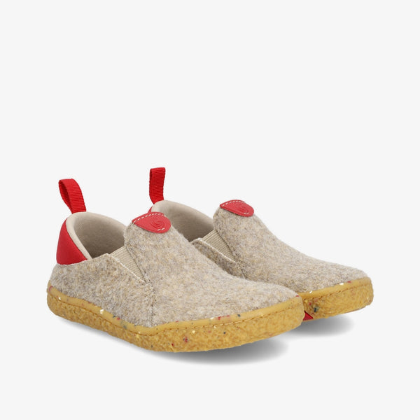 Taupe/Red || Barefoot