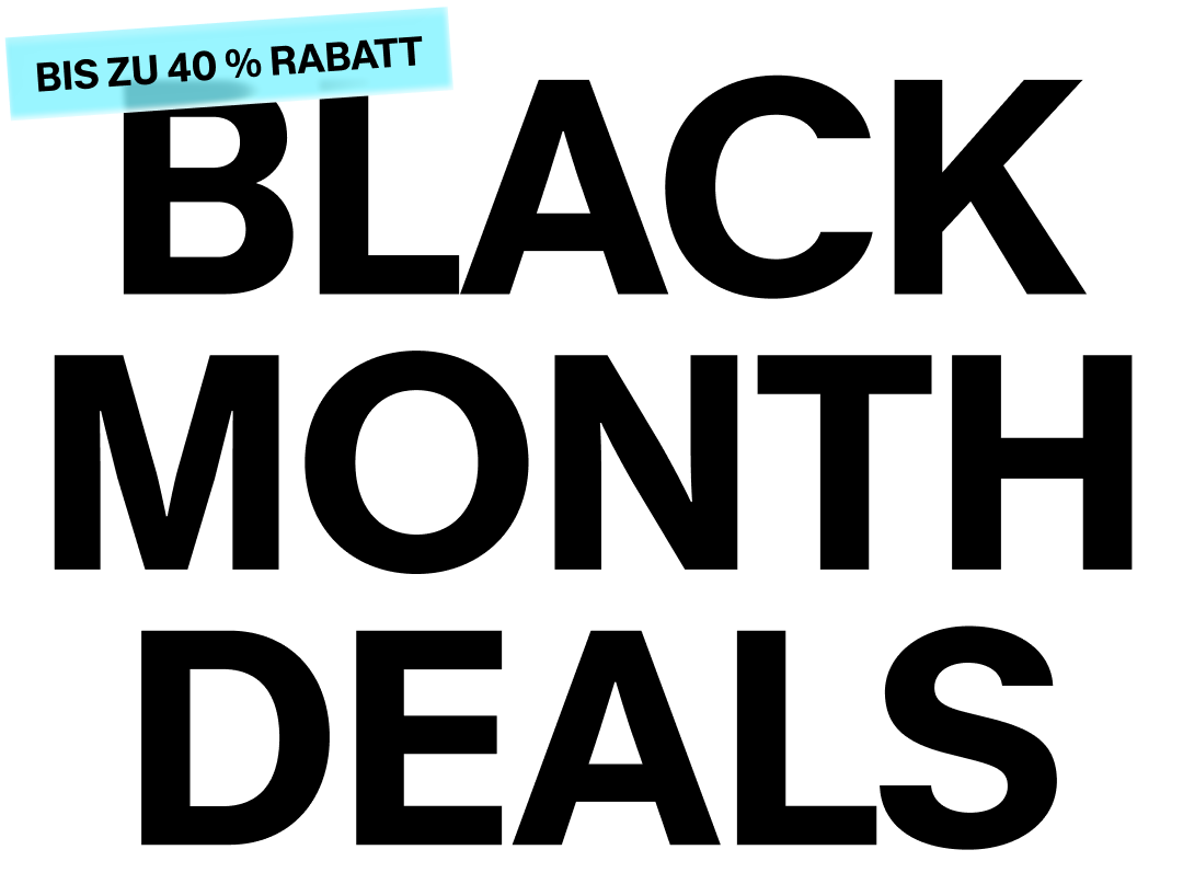 Black Month Deals - 40%