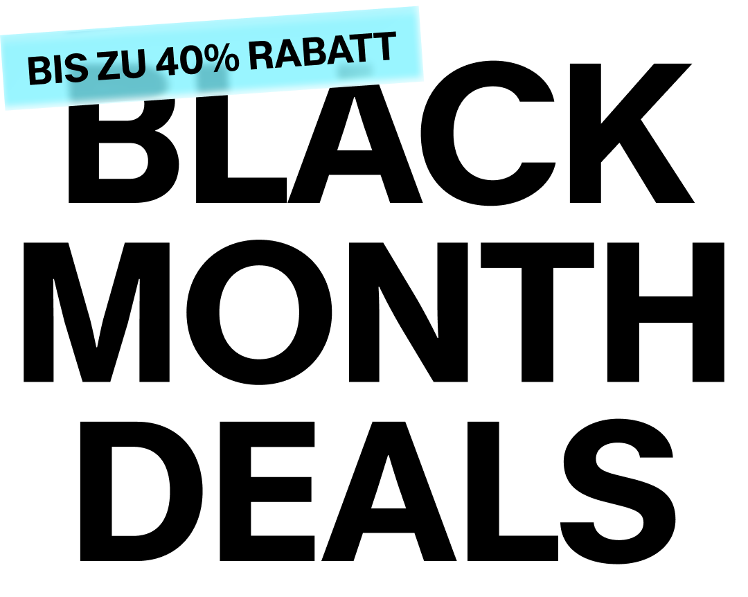 Black Month Deals - 40%